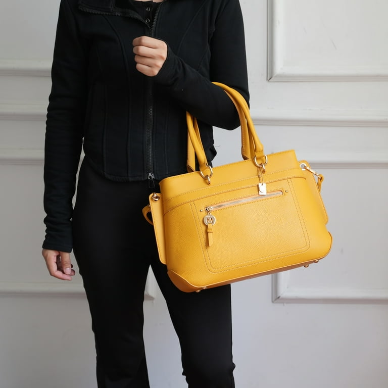 バッグ・カバンその他 ^MCLANEE^ Marie Tote & Crossbody Bag mari MKF Collection Gardenia Vegan Leather Women's Tote Bag