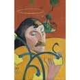 thumbnail image 2 of Paul Gauguin 11x14 Gold Ornate Wood Frame and Double Matted Museum Art Print Titled - Self-Portrait (1889), 2 of 4