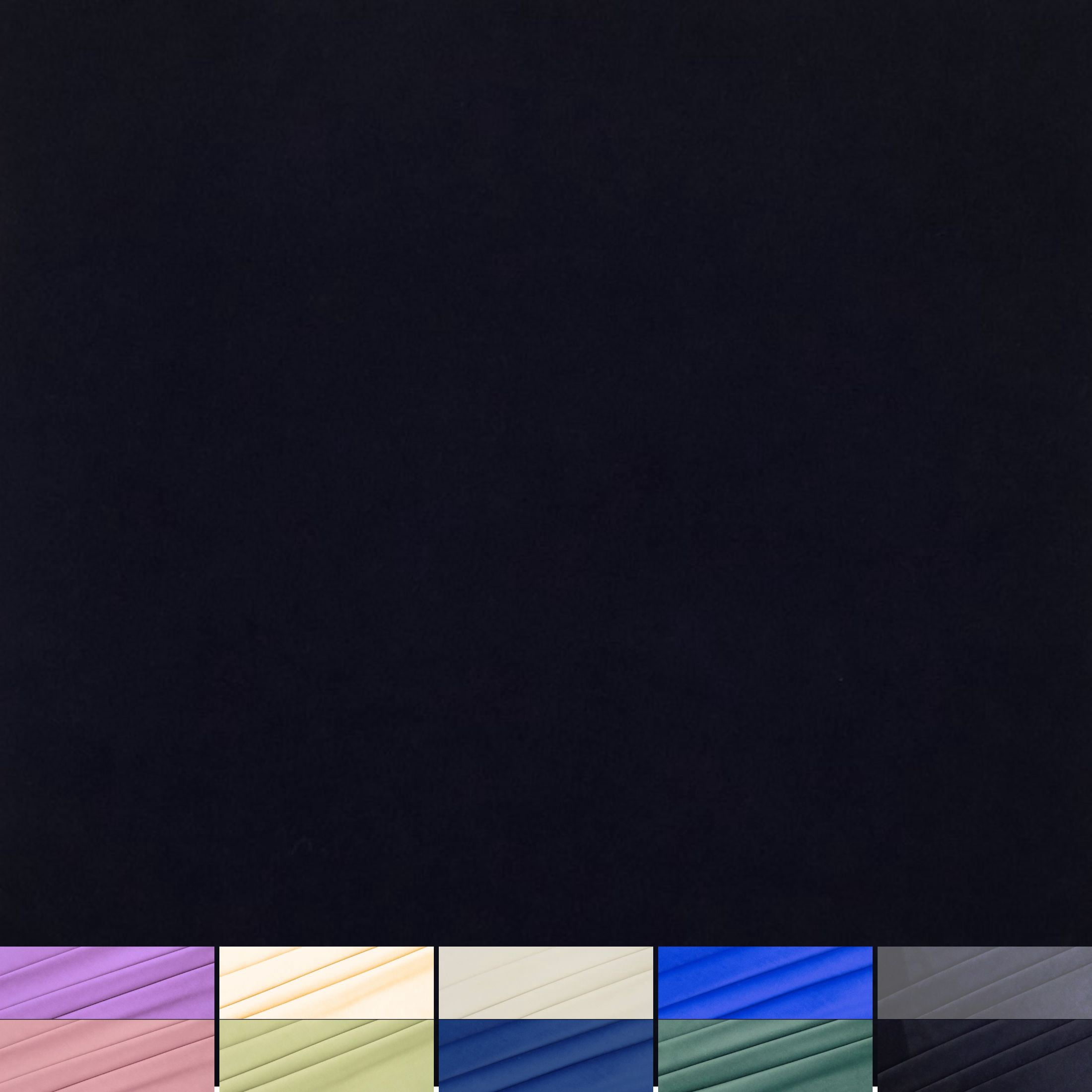 Waverly Inspirations 54"(By The Yard)Craft Projects Quilting Faux Velvet Fabric, Black