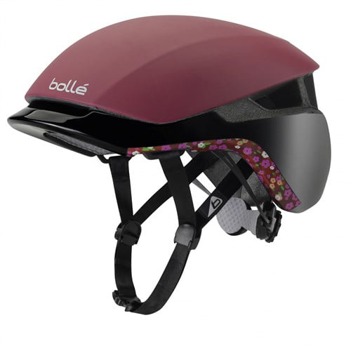 New Bolle Cycling Helmet Messenger Premium Burgandy Liberty Size Medium 54-58 CM 