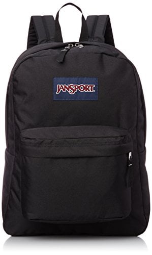 jansport bag black and white