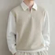 thumbnail image 2 of Sudaderas de manga larga para hombre Tendencias de moda 2024 Otoño coreano Polos para hombre Ofertas de ropa elástica Jersey social informal, 2 of 5