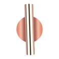 thumbnail image 1 of Inicio Planta de pared Florero Maceta Botella Contenedor Decoraciones DIY Oro rosa, 1 of 6