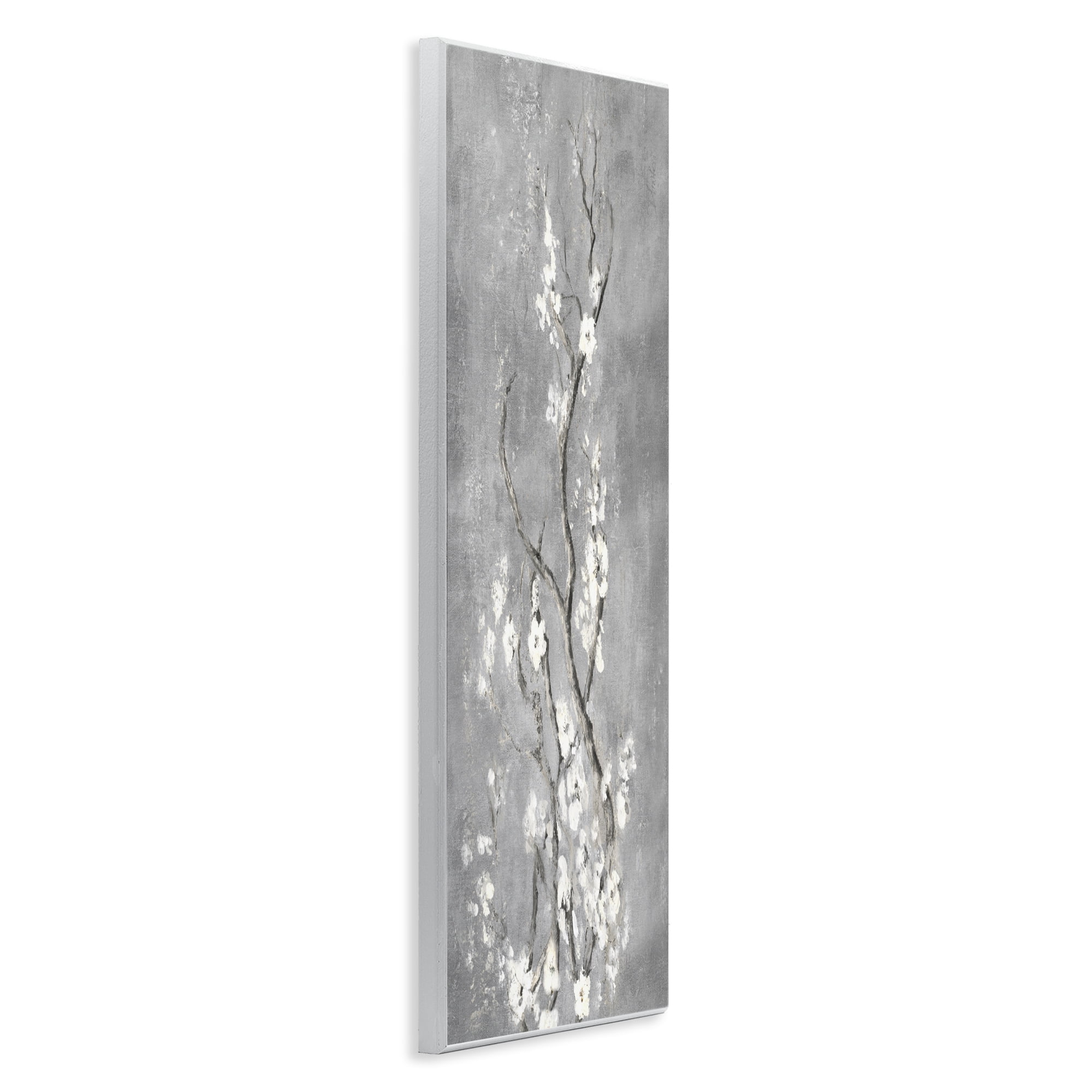 Stupell Industries White Cherry Blossoms Reaching Wall Plaque Art, design by Patricia Pinto