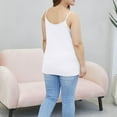 thumbnail image 4 of Wancir Plus Size Camisole Shirts for Women Spaghetti Straps Summer Sleeveless Basic Casual Solid Cute Going Out Tank Tops, 4 of 4