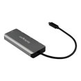 thumbnail image 4 of 4 -Port USB-C Hub 10 Gbps with 9.8" Attached Host Cable - 2x USB-A & 2x USB-C, 4 of 9