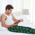 thumbnail image 5 of Salouo Cartoon Kawaii Frogs Print Pajama Pants for Men, Lounge Pants Elastic Waistband Casual Men's sleepwear Loungewear Sleep Pajama Pant -Large, 5 of 7