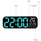 thumbnail image 4 of Reloj Digital Grande con Pantalla LED, Temperatura, Fecha y Semana, Brillo Ajustable de 10°, con Control Remoto., 4 of 5