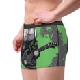 thumbnail image 2 of Fotbe Rock Guitar Guinea Pig Men’s Total Support Pouch Boxer Briefs, X-Temp Cooling, Moisture-Wicking Underwear, Regular, Long-leg and Trunk-Small, 2 of 6
