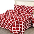 thumbnail image 1 of Utopia Bedding Set de edredon impreso (Queen, Red) con 2 alm Utopia Bedding Utopia Bedding, 1 of 2