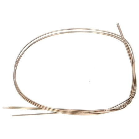 

Tebru Welding Rod Brass Jewelry Equipment 50cm / 19.7in Gold Welding Rod 1.2mm Diameter For Jewelry Welding DIY