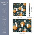 thumbnail image 2 of Yayeee Toggle Light Switch Wall Plate 3-Gang 6.37"x4.48" Decorative Outlet Cover, Green Oranges, 2 of 7