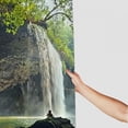 thumbnail image 3 of Orinice Waterfall Cave Man Bathroom Decor Set with Hooks, Colorful Luxurious Graphic Print Polyester Fabric Shower Curtain Set, Waterproof Bathroom Shower Curtain for Bathroom 69x72, 3 of 7