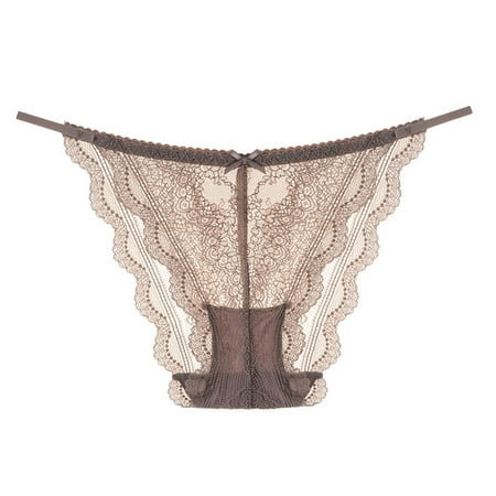 

Women Sexy Lace G-String Thong See Though Briefs Panties Underwear Knickers