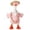 pink-Free Size/C, variant on Mini Duck Figurine Summer Outfit Set Striped Shirt Sunglasses for Porch Tabletop Holiday Decorations