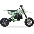 thumbnail image 3 of MotoTec Villain 52cc 2-Stroke Kids Gas Dirt Bike Green, 3 of 5