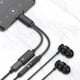 thumbnail image 3 of Tipo C del USB al adaptador y cargador de audio de 3,5 mm, cable auxiliar de carga del conector para auriculares, 3 of 5
