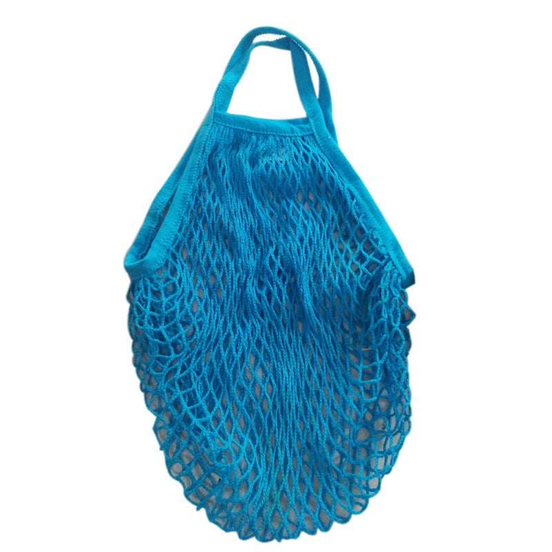 String Shopping Grocery Bag Cotton Tote Mesh Net Woven Mesh Bag Reusable Shopper