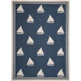 thumbnail image 1 of Safavieh Courtyard Navy Indoor Outdoor Rug - 8' x 11', 1 of 1