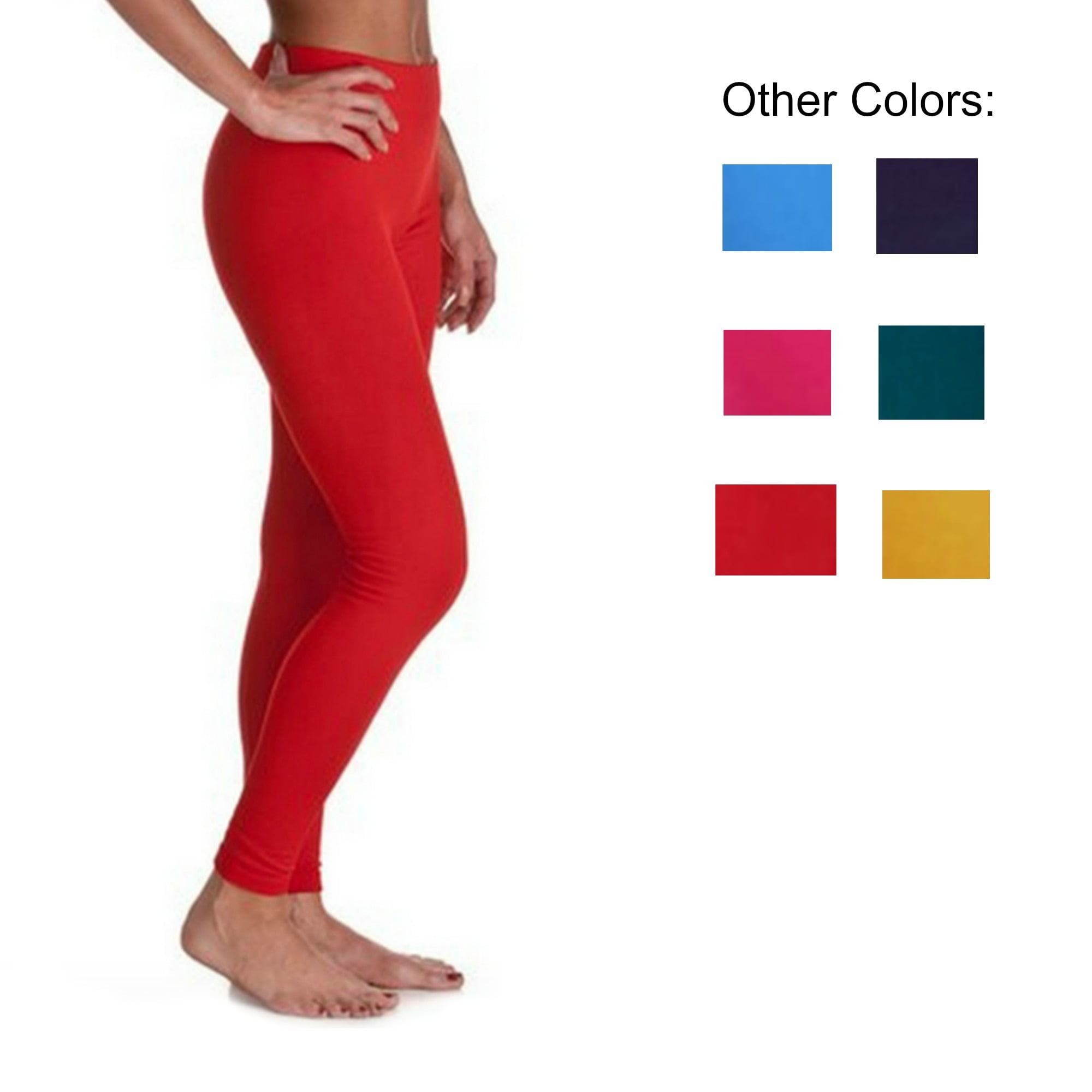 24M French Toast Baby Girls Solid Legging Red