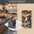 thumbnail image 5 of Yayeee Duplex Wall Plate 1-Gang 4.5"x2.7" Home Receptacle Light Switch Decorative Outlet Cover, Black Sardines Pattern, 5 of 7