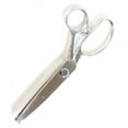 thumbnail image 3 of BLADE PRO 8" (20.3 cm) All Metal Pinking Shears | Classic Wave Pattern | 4" (10.2 cm) Blades with 5 Teeth per Inch | Chrome-Plated, Heavy-Duty Cast Steel | Essential for Tailors and DIY Crafters, 3 of 4