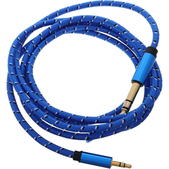 Instrument Cable Male To Male Plug Stereo Audio Cord Balanced Interconnect Line Braided Instrument Cable For Electric Guitar Bass