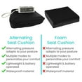 thumbnail image 2 of Vive Alternating Pressure Cushion for Wheelchairs – Air Pad for Pressure Ulcer & Bed Sore Prevention – Pain Relief Seat Cushion with Rechargeable Pump – Fits Wheelchair Seats 18”+, 2 of 8