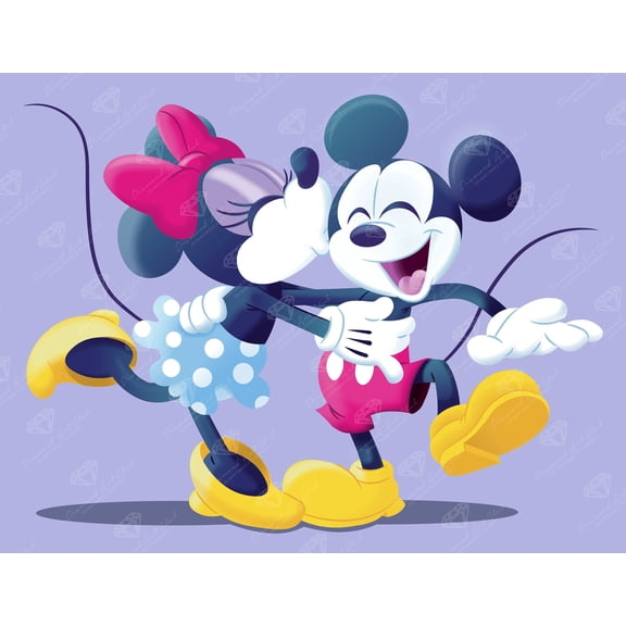 DIAMOND ART CLUB® A Big Smackaroo Diamond Painting Kit, Fun DIY Crafts for Adults, Square Diamond Art Canvas, 17" x 13" (42.8 cm x 32.9 cm)