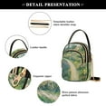 thumbnail image 4 of FORMRS Crossbody Bag for Women Quilted Travel Shoulder Cell Phone Purse with Chain Strap Handbag, Art Garden Scene, 4 of 7