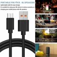 thumbnail image 2 of USB C Fast Charging Cable for JBL Flip 5 Clip 4 Pulse 4 Go3 Speakers, 2 of 5