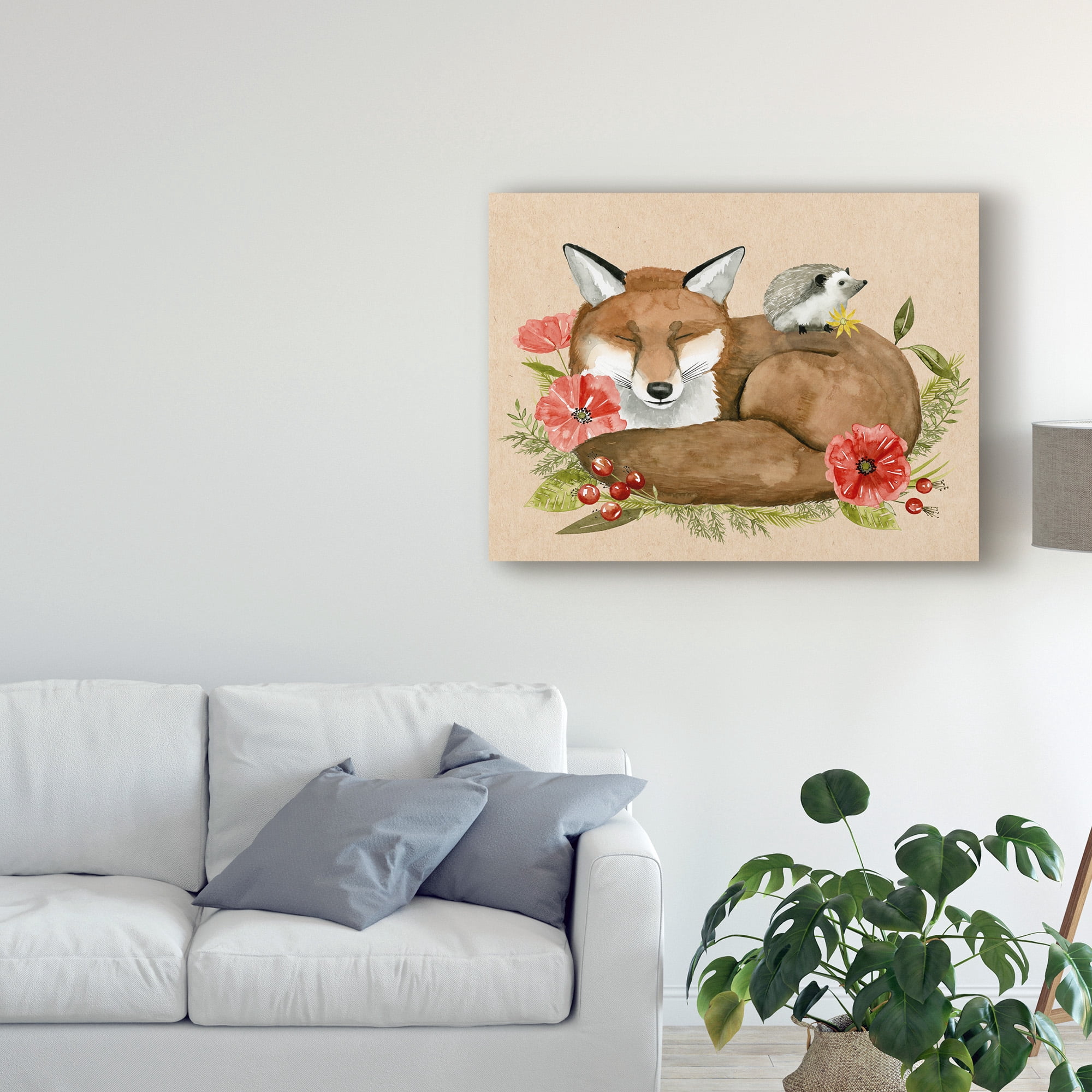 Trademark Fine Art 'Grateful Heart I' Canvas Art by Grace Popp