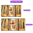thumbnail image 5 of Welcome Fall Basenji Strolling Through the Autumn Maple Forest Desk Mat Full Keyboard Mouse Pad African Barkless Dog Lover Large Mousepad - 12012, 5 of 5