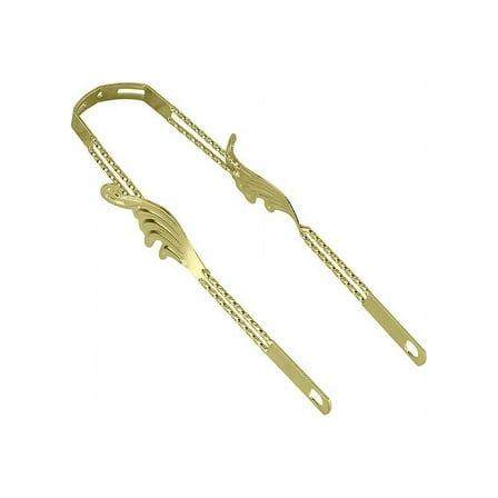 Bike 20 Wing Twisted Fender Braces Gold.