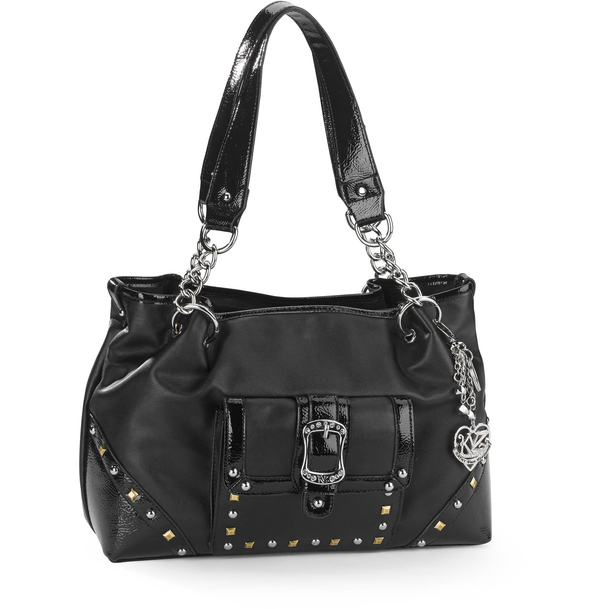 Kathy Van Zeeland - Women&#39;s Front Pocket Satchel Purse - www.bagssaleusa.com/product-category/classic-bags/