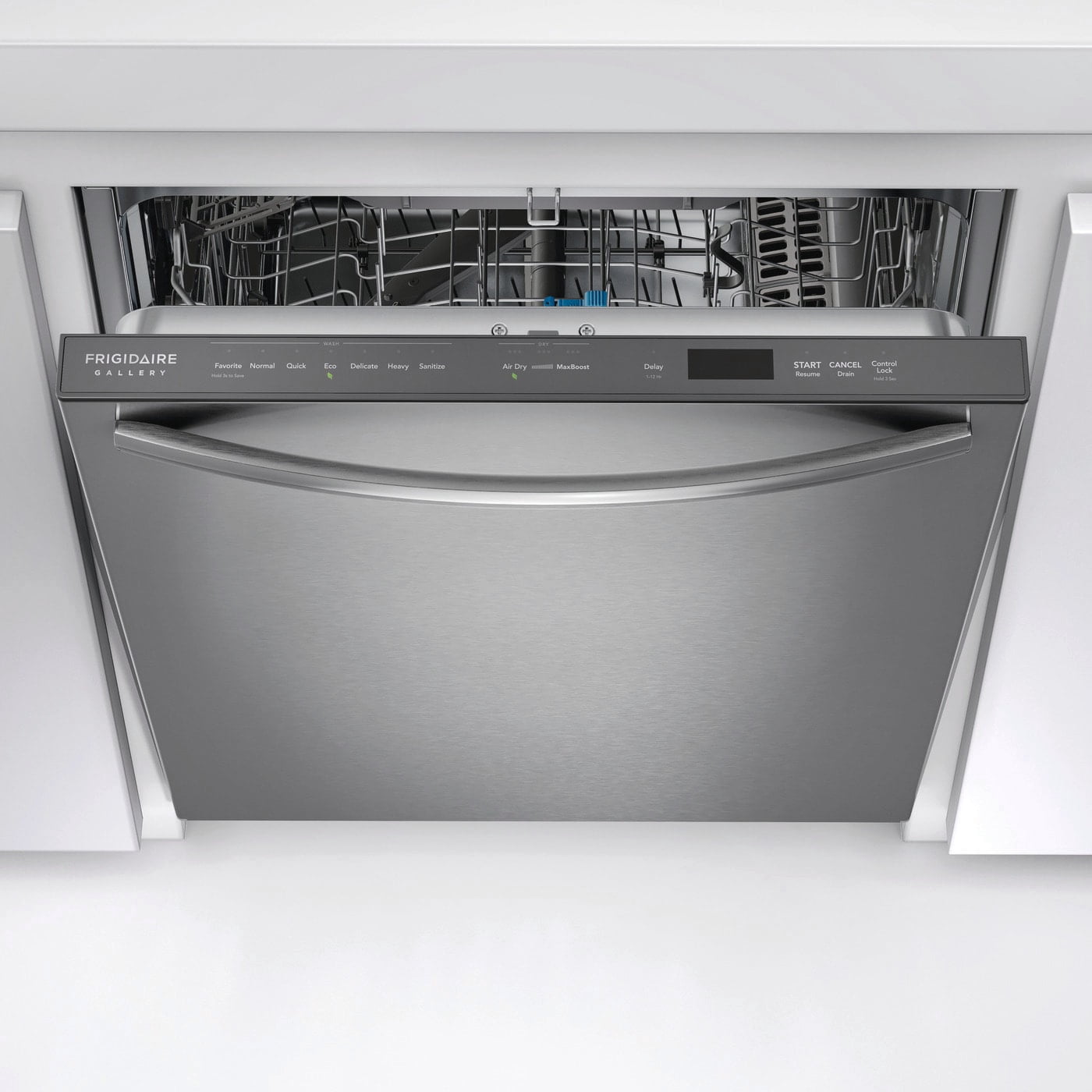 Frigidaire Gallery 24" Dishwasher with CleanBoost, Stainless Steel