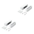 thumbnail image 1 of relayinert for Ultra-Quiet Flame Lamp Diffuser For Aromatherapy Fireplace Shape Flame Lamp rounded white 2Set, 1 of 6