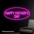 thumbnail image 3 of Glowneon Father's Day Neon Sign, Happy Father's Day Gift For Dad, 3 of 4
