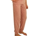 thumbnail image 2 of P.J. Salvage Womens Beach Vibe Classsics Pajama Jogger Pants, Pink, Medium, 2 of 5