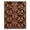 Red, Pattern 4, variant on ODIKA 4'x6' Machine Washable Non-Slip Area Rug, Geometric Burgundy High Traffic Rug, Red, 985422