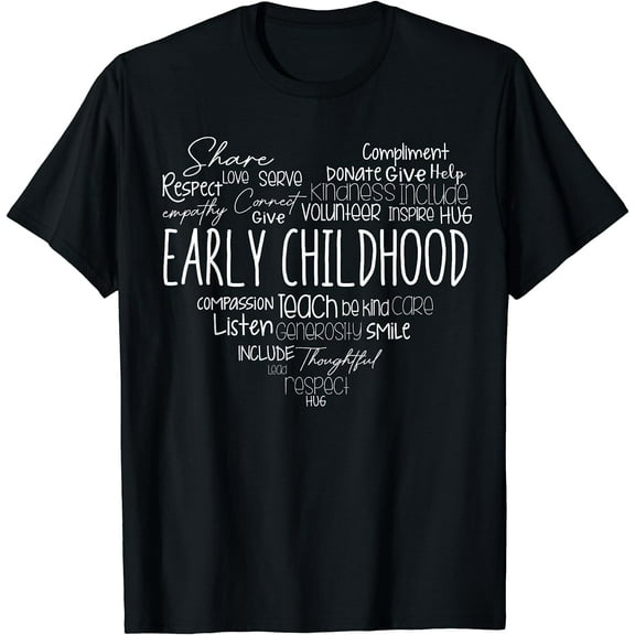 Teacher Early Childhood Educator Preschool Head Start Crew T-Shirt
