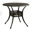 thumbnail image 4 of vidaXL Patio Table Outdoor Dining Table Garden Porch Furniture Cast Aluminum, 4 of 36