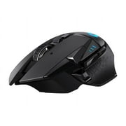 Logitech G502 LIGHTSPEED Wireless Gaming Mouse, HERO 25K Sensor, 25,600 DPI, RGB, Adjustable Weights, 11 Programmable Buttons, Long Battery Life, On-Board Memory, PC / Mac