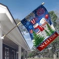thumbnail image 6 of Welcome Winter Snowman Outdoor Decorative Double Sided Flag for Christmas Winter Holiday 28x40 inch, 6 of 6