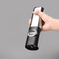 thumbnail image 1 of Molinillo eléctrico de sal y pimienta con USB, no necesita batería, funcionamiento con una sola mano, molinillo de especias automático recargable, grosor ajustable, luz LED, 1 of 5