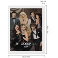 thumbnail image 2 of Gossip Girl Kits de Pintura de Diamantes para Adultos 5D DIY Diamond Art Kits Full Drill Diamond Dots para Regalo Decoración de Pared y Relajación Artes de Gemas 30*40cm, 2 of 6