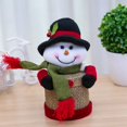 thumbnail image 1 of Christmas Cartoon Paper Gift Packaging Box Portable Single Cartoon Style Cute Party Use Party Cookie Candy Storage Case Favor Boxes Festival Snowman, 1 of 9