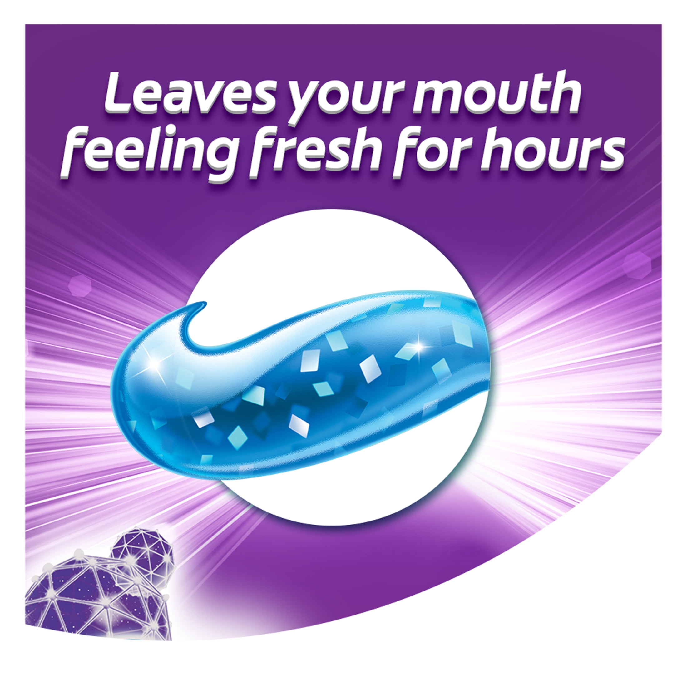 Colgate Max Fresh Knockout Toothpaste with Mini Breath Strips, Electric Mint - 6 Ounce