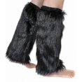 thumbnail image 5 of Women's Fur Leg Warmers Sexy Furry Fuzzy Leg Warmers Soft Boot Cuffs Cover, 5 of 5