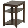 thumbnail image 1 of Progressive Furniture Table de Chevet en Bois Daytona en Noyer Brun Royal, 1 of 3